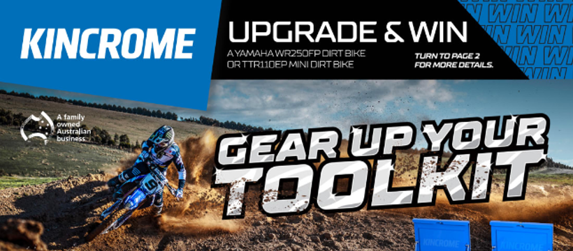 Kincrome Gear Up Your Tool Kit 1 Jan to 29 Feb 24
